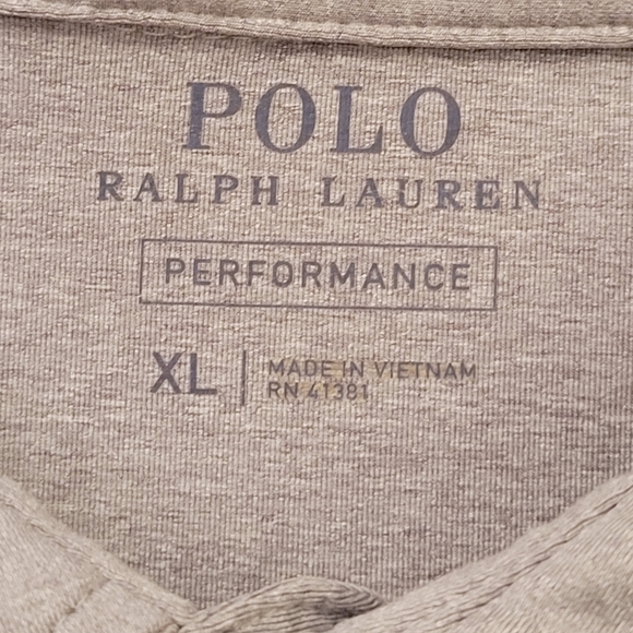 Ralph Lauren Pima Soft Grey Polo Shirt Size XL NWOT - Picture 8 of 11